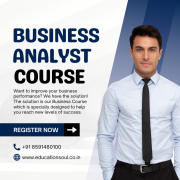 Business Analyst course details.